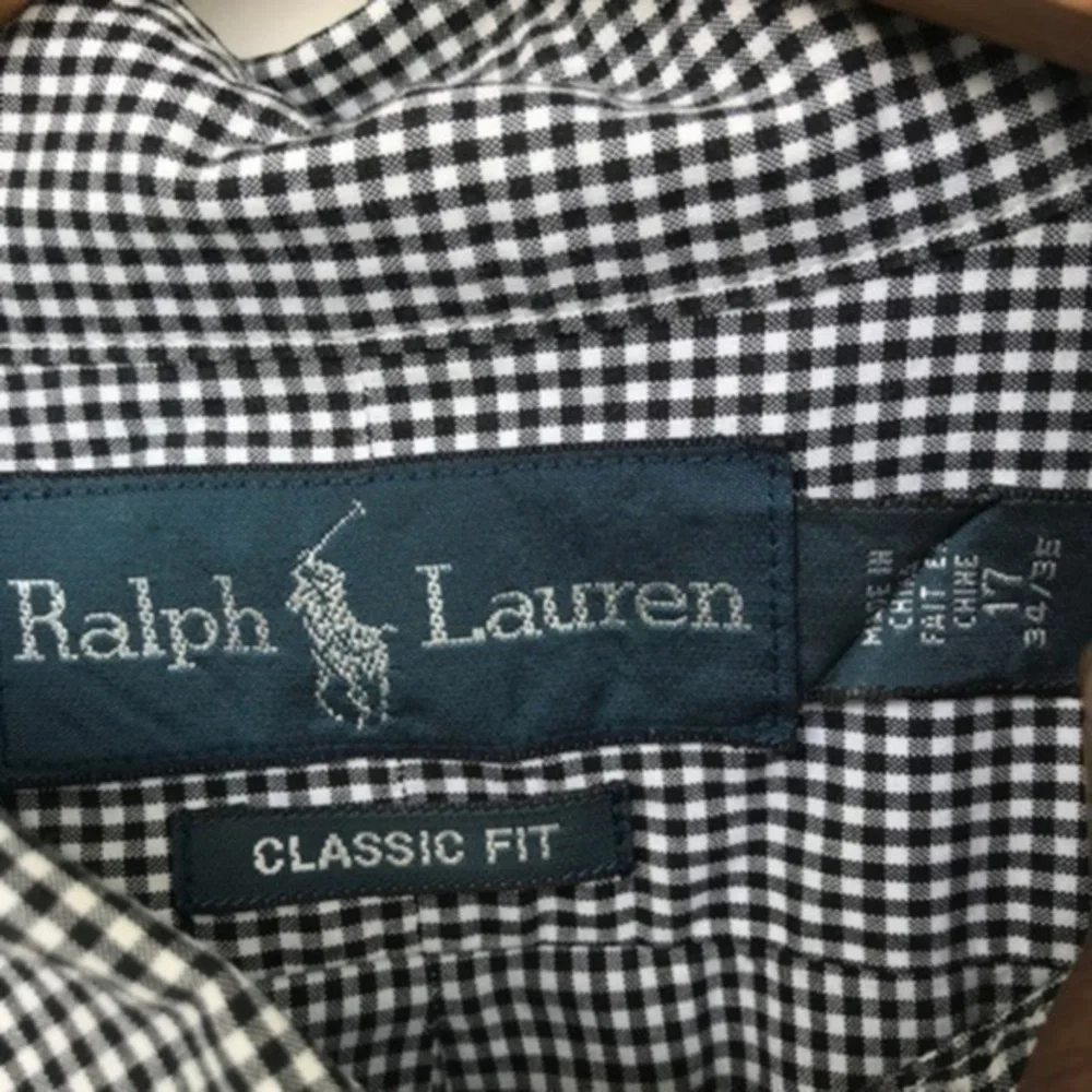 Ralph Lauren Shirts‎ Size 17 Mens Button Down Collar Shirt Long Sleeves
